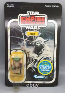 Vintage Kenner Star Wars Empire Strikes Back Yoda Unpunched MoC