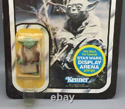 Vintage Kenner Star Wars Empire Strikes Back Yoda Unpunched MoC