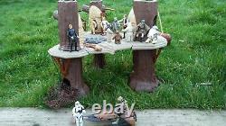 Vintage Kenner Star Wars Ewok Village 1983 Playset Ewok Action Figures Toy