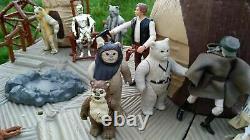 Vintage Kenner Star Wars Ewok Village 1983 Playset Ewok Action Figures Toy