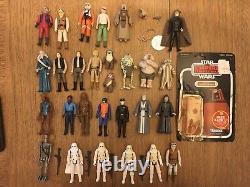 Vintage Kenner Star Wars Figures Lot First 12 Last 17 PofT Original Complete