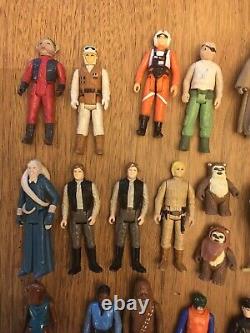 Vintage Kenner Star Wars Figures Lot First 12 Last 17 PofT Original Complete