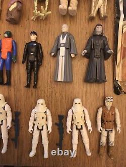 Vintage Kenner Star Wars Figures Lot First 12 Last 17 PofT Original Complete