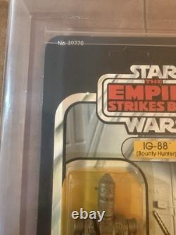 Vintage Kenner Star Wars IG-88 ESB 48 Back AFA 80/85/80 Mandalorian 1982