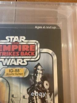 Vintage Kenner Star Wars IG-88 ESB 48 Back AFA 80/85/80 Mandalorian 1982