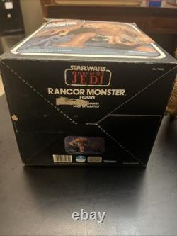 Vintage Kenner Star Wars Loose Rancor Monster Complete 1983 With Box