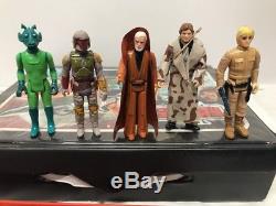 Vintage Kenner Star Wars Lot of 24 Loose Figures Includes ESB Case Boba Fett