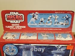 Vintage Kenner Star Wars Micro Collection Hoth Turret Defense Action Playset