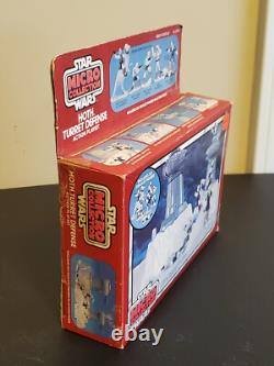 Vintage Kenner Star Wars Micro Collection Hoth Turret Defense Action Playset