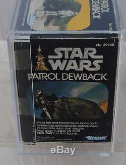 Vintage Kenner Star Wars Patrol Dewback Afa First Release