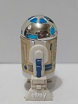 Vintage Kenner Star Wars R2-D2 Pop up Lightsaber 3.75 1985 RoTJ PoTF LAST 17