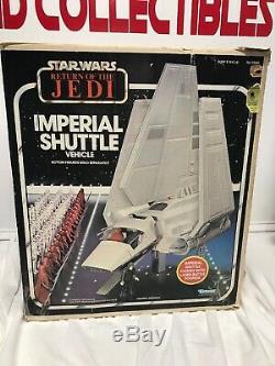 Vintage Kenner Star Wars Return of the Jedi Imperial Shuttle Complete Box 1984
