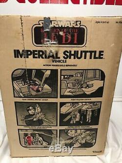 Vintage Kenner Star Wars Return of the Jedi Imperial Shuttle Complete Box 1984