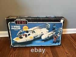 Vintage Kenner Star Wars Return of the Jedi Y-Wing Fighter ROTJ 1983 with box