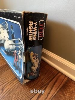 Vintage Kenner Star Wars Return of the Jedi Y-Wing Fighter ROTJ 1983 with box