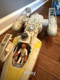 Vintage Kenner Star Wars Return of the Jedi Y-Wing Fighter ROTJ 1983 with box