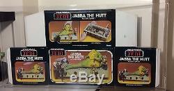 Vintage Kenner Star Wars Rotj Box Flat Jabba The Hutt Afa 80