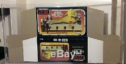 Vintage Kenner Star Wars Rotj Box Flat Jabba The Hutt Afa 80