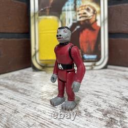 Vintage Kenner Star Wars Snaggletooth Figure Card 41 Back MOC Lot