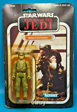 Vintage Kenner Star Wars Stormtrooper Figure Card 77 Back MOC 1983