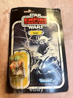 Vintage Kenner Star Wars Yoda Empire Strikes Back Figure New Unopened