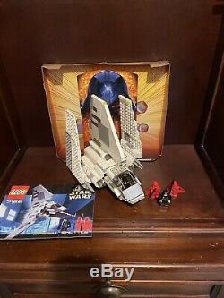 Vintage Lego Star Wars 7166 Imperial Shuttle 100% Complete With Instructions