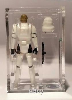 Vintage Loose Star Wars Potf Luke Skywalker Stormtrooper Afa U85! Just Graded