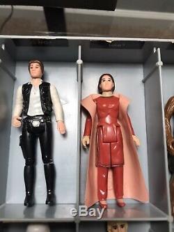 Vintage Lot Kenner 1977 Star Wars Figures With Case & Weapons, Original 12, More