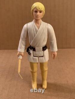 Vintage Luke Skywalker 1977 Figure Star Wars Kenner with Original Lightsaber TIGHT