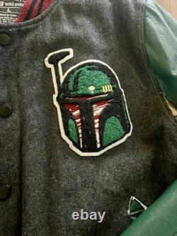 Vintage Marc Ecko X Star Wars Varsity Jacket Boba Fett
