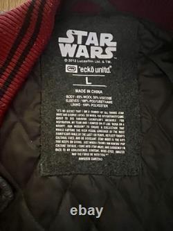 Vintage Marc Ecko X Star Wars Varsity Jacket Boba Fett