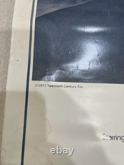 Vintage ORIGINAL 1977 STAR WARS One Sheet Style A 77/21-0 Movie Poster