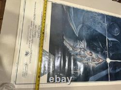Vintage ORIGINAL 1977 STAR WARS One Sheet Style A 77/21-0 Movie Poster