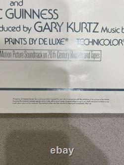 Vintage ORIGINAL 1977 STAR WARS One Sheet Style A 77/21-0 Movie Poster