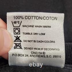 Vintage Oneita Mens Single Stitch 1993 Star Wars Graphic T Shirt Size XL Black