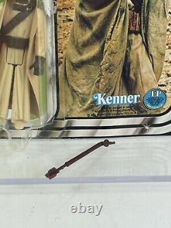 Vintage Orig Star Wars Sand People 12 Back Kenner 1977 open bubble Superb Fig