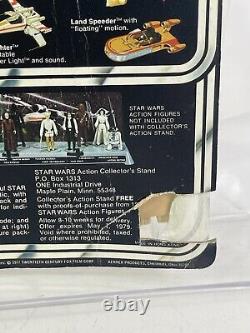 Vintage Orig Star Wars Sand People 12 Back Kenner 1977 open bubble Superb Fig