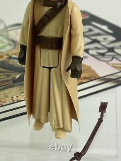 Vintage Orig Star Wars Sand People 12 Back Kenner 1977 open bubble Superb Fig