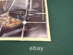 Vintage Original 1977 STAR WARS Movie Poster, 27x41 Style A Folded-Never Used