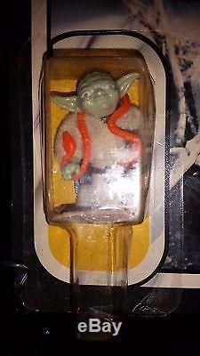 Vintage Original Kenner Star Wars ESB Yoda Action Figure Sealed 32 Back Card