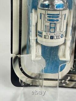 Vintage Original Star Wars R2D2 12 Back Kenner 1977 open bubble Superb Figure