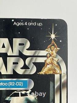 Vintage Original Star Wars R2D2 12 Back Kenner 1977 open bubble Superb Figure