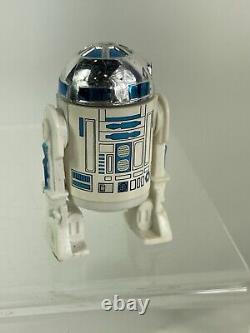 Vintage Original Star Wars R2D2 12 Back Kenner 1977 open bubble Superb Figure