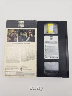 Vintage Original Star Wars Trilogy CBS FOX Video VHS Tapes UNTESTED RED LABEL