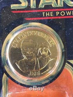 Vintage POTF STAR WARS Anakin coin On Partial Card