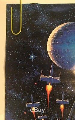 Vintage Poster Star Wars Original Movie Pin-up 1977 Hildebrandt Factors Fox 70s