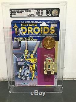 Vintage R2D2 Star Wars Canadian Droids Animated Series MOC AFA GDE R2-D2