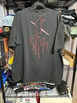 Vintage RARE 90s Star Wars Episode 1 Death Maul Face Tee Size Xl