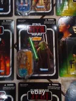 Vintage Rare Star Wars Action Figure Lot 11 Some Unpunched Been stored for years