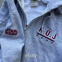 Vintage Rumble In The Rain Star Wars Obi Wan Kenovia Vs Jango Fett Hoodie